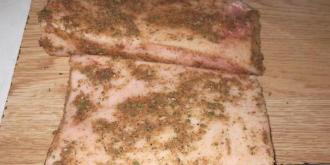 Рецепт домашнего соленого сала по-быстрому