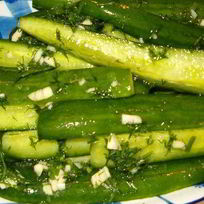 Рецепт Хрустящих малосольных огурцов