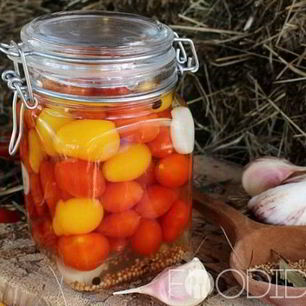 Рецепт Консервированных помидоров черри