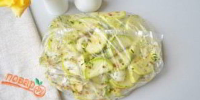 Рецепт малосольных кабачков хрустящих