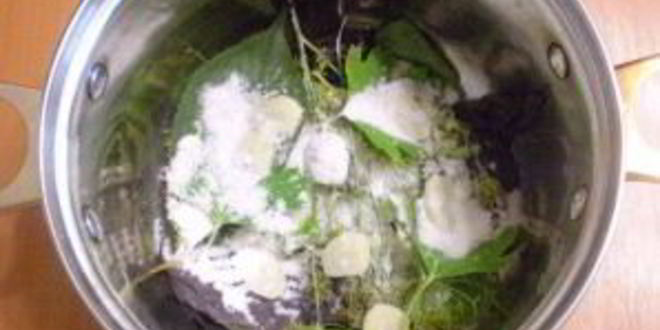 Рецепт малосольных огурчиков в кастрюле