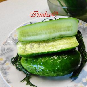 Рецепт Малосольных огурцов на минеральной воде