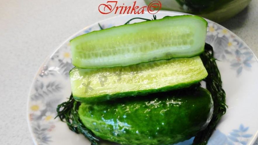 Рецепт малосольных огурцов на минеральной воде