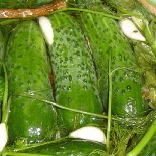 Рецепт Малосольных огурцов с горчицей