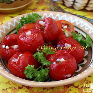Рецепт Малосольных помидоров в пакете