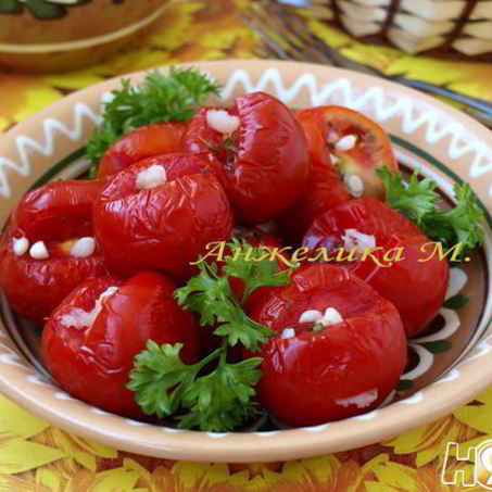 Рецепт Малосольных помидоров в пакете