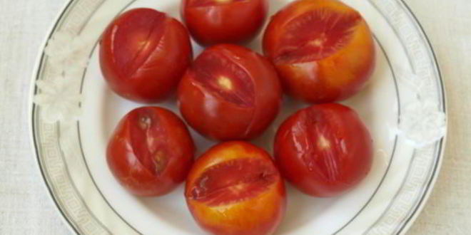 Рецепт малосольных помидоров в пакете