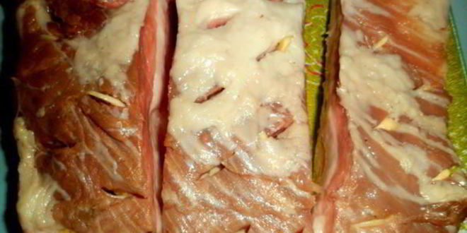 Рецепт пряного сала