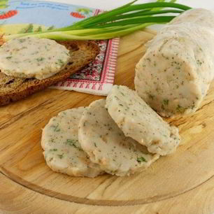 Рецепт Сала через мясорубку с чесноком