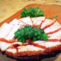 Рецепт Сала в банке с чесноком в рассоле