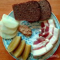 Рецепт Сала в рассоле по-домашнему