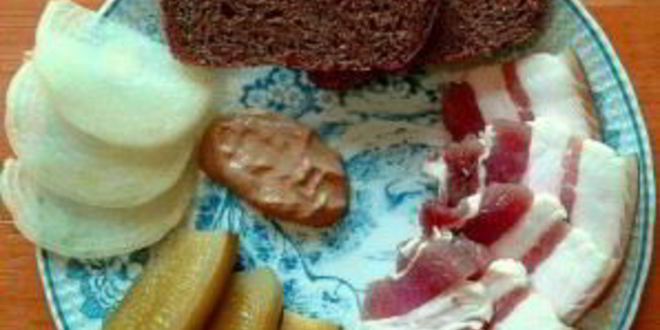 Рецепт сала в рассоле по-домашнему