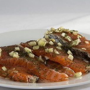 Рецепт Семги слабосоленой