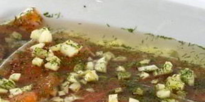 Рецепт семги слабосоленой