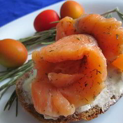 Рецепт Семги соленой по-фински