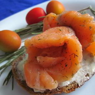 Рецепт Семги соленой по-фински