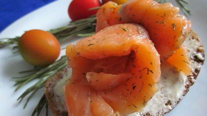 Рецепт Семги соленой по-фински