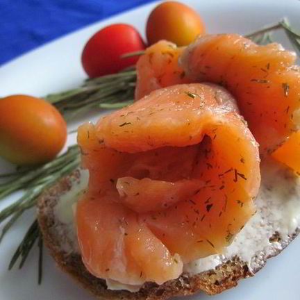 Рецепт Семги соленой по-фински