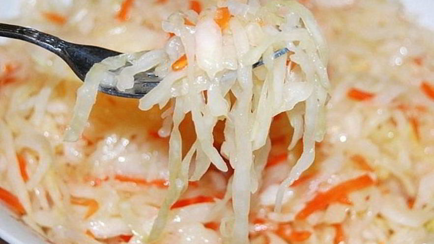 Рецепт сладкой капусты