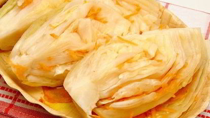 Рецепт Соленой капусты с чесноком