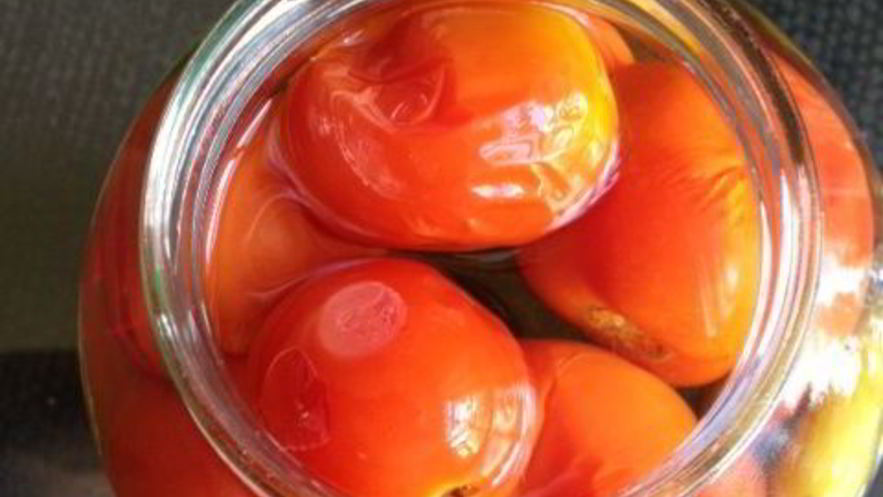 Рецепт соленых помидоров