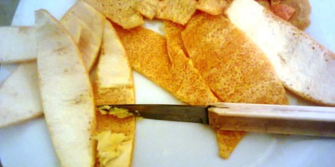 Рецепт апельсиновых цукатов