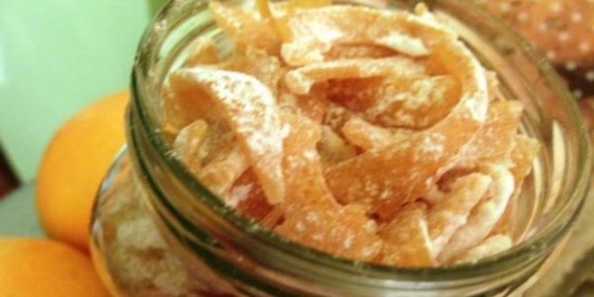 Рецепт апельсиновых цукатов