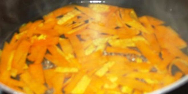 Рецепт апельсиновых цукатов