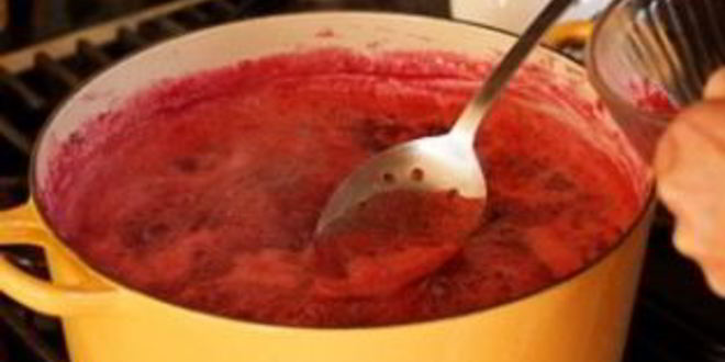 Рецепт малинового варенья с желатином