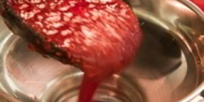 Рецепт малинового варенья с желатином