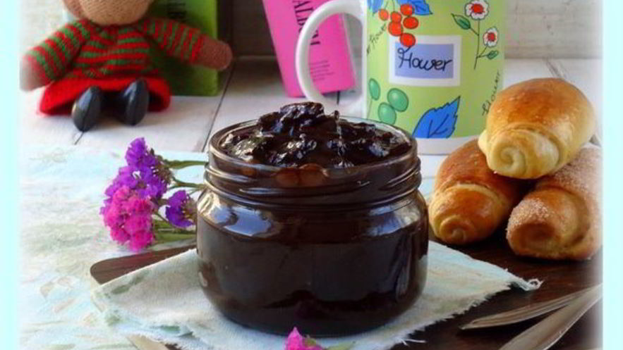 Рецепт мятна-шоколадного варенье с тыквой