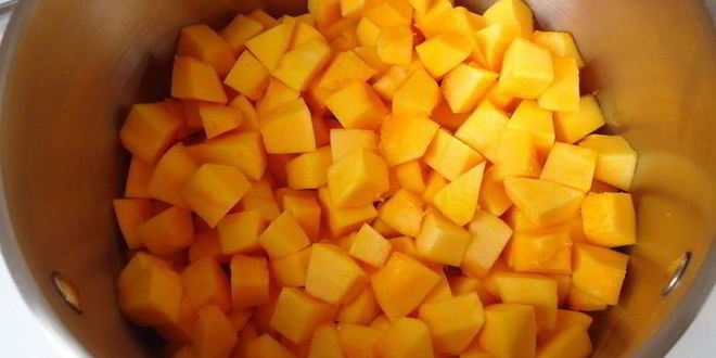 Рецепт мятна-шоколадного варенье с тыквой