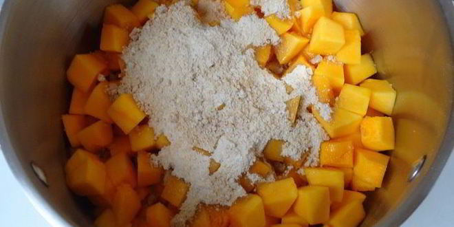 Рецепт мятна-шоколадного варенье с тыквой