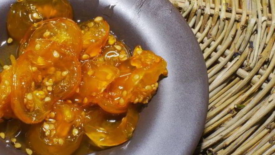 Рецепт томатна-лимонного варенье