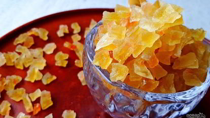 Рецепт Цукатов из арбузных корочек