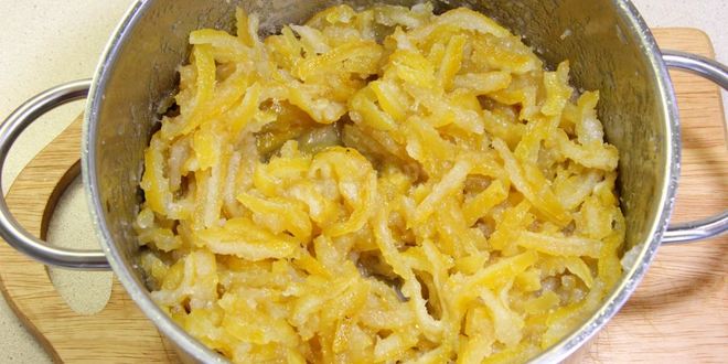 Рецепт цукатов из лимонной кожуры