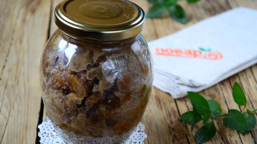 Рецепт варенья из кураги с грецким орехом