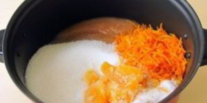 Рецепт варенья из мандаринов и яблок