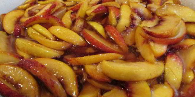 Рецепт варенья из нектаринов и лимона