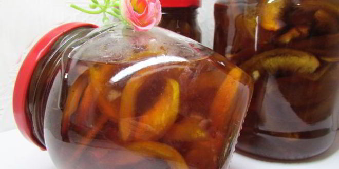 Рецепт варенья из нектаринов и лимона