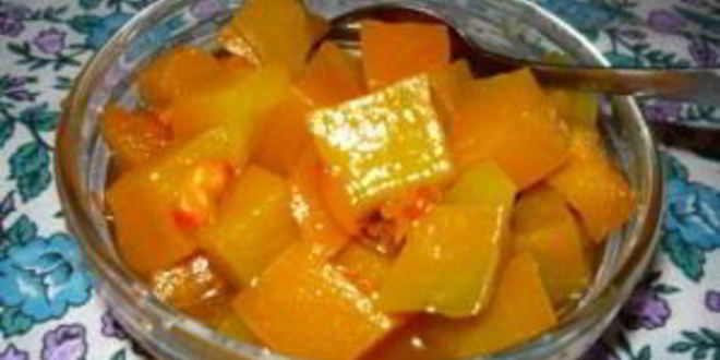 Рецепт варенья из тыквы на зиму
