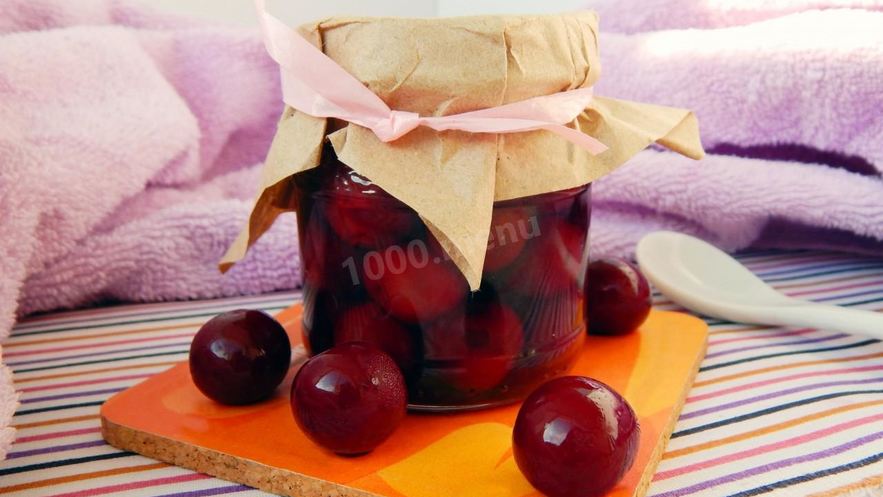 Рецепт варенья из вишни пятиминутка с косточками