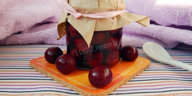 Рецепт варенья из вишни пятиминутка с косточками