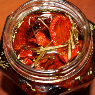 Рецепт Вяленых помидоров с прованскими травами