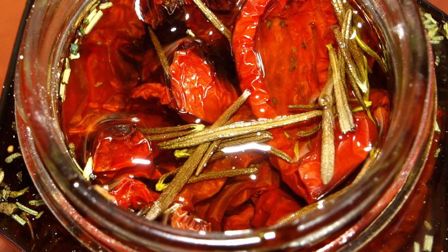 Рецепт вяленых помидоров с прованскими травами