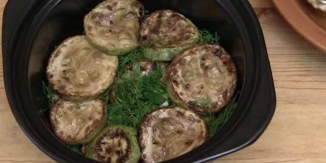 Рецепт жареных кабачков на зиму