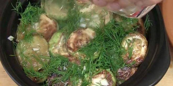 Рецепт жареных кабачков на зиму