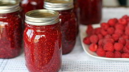 Рецепт Желе из малины на зиму