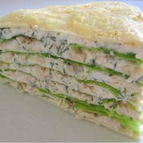 Рецепт Белкового торта с куриной грудкой для сушки