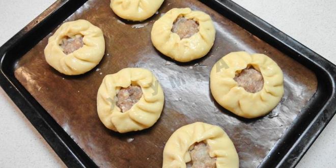 Рецепт беляшей без дрожжей с мясом в духовке